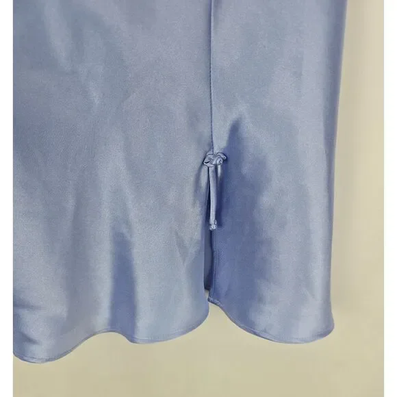 VINTAGE Y2K Jones New York Short Negligee Nightgown Lace‎ Bust Fairy Silky LG - Picture 5 of 9